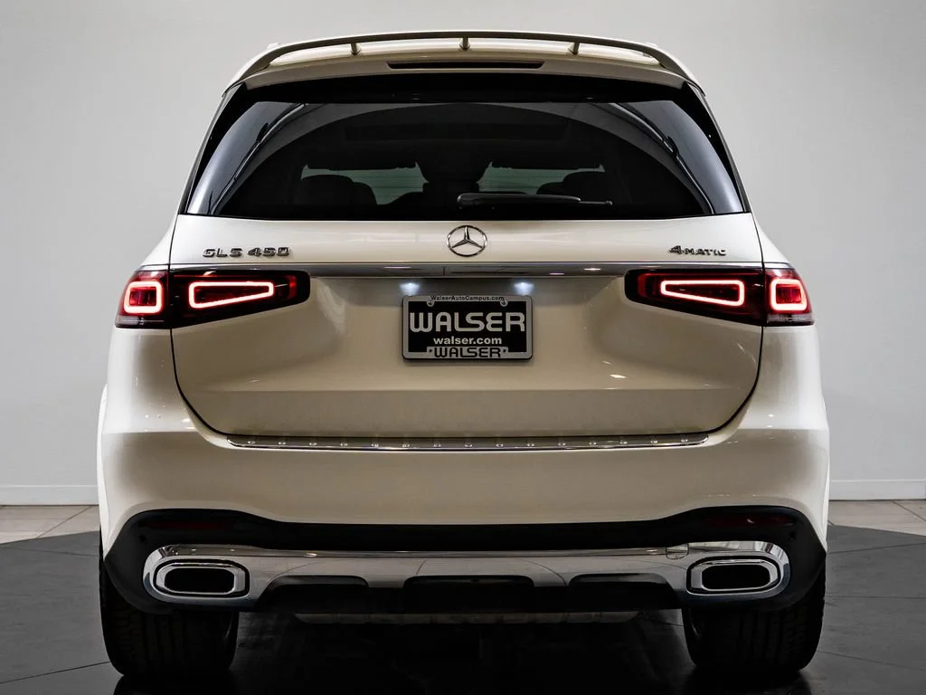 Used 2023 Manufaktur Diamond White Metallic Mercedes-Benz GLS 450 image 7