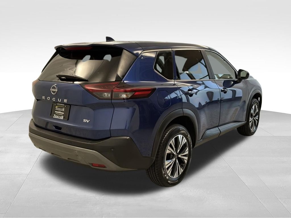 Used 2023 Blue Nissan SV image 8