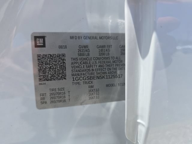 2019 Chevrolet Colorado Work Truck - Photo 29