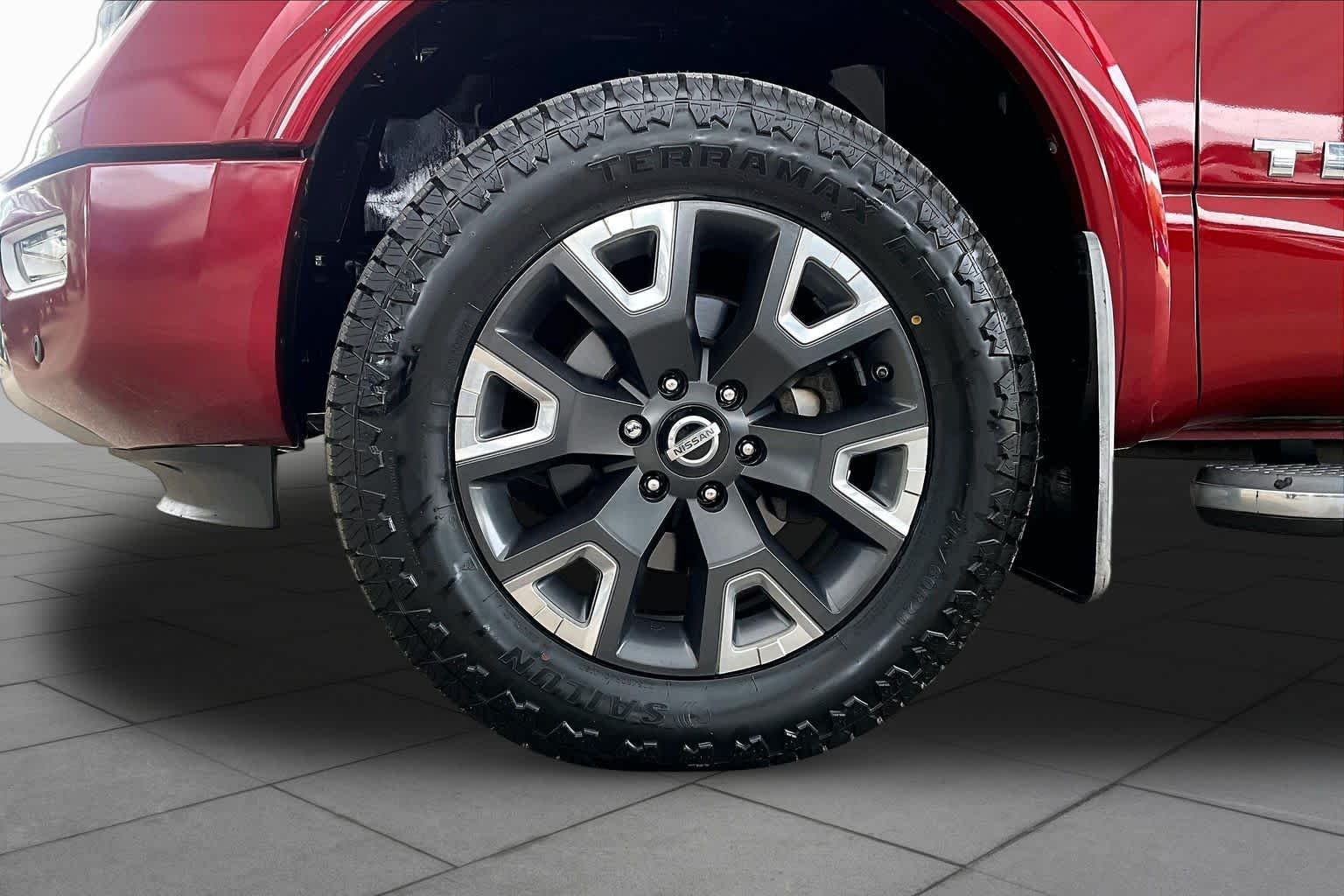 Used 2021 Cardinal Red Metallic Nissan Platinum Reserve image 11