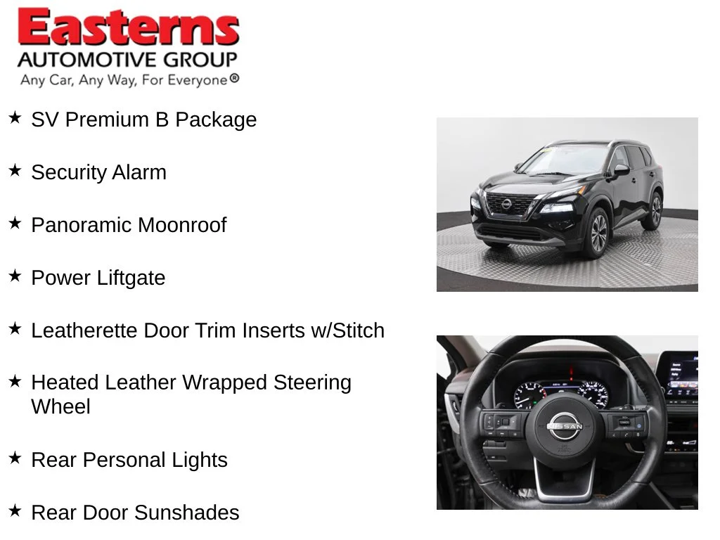 Used 2023 Black Nissan SV image 11