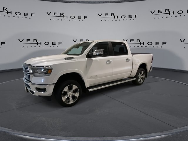 Used 2019 Ivory White Tri-Coat Pearlcoat Ram Laramie image 4