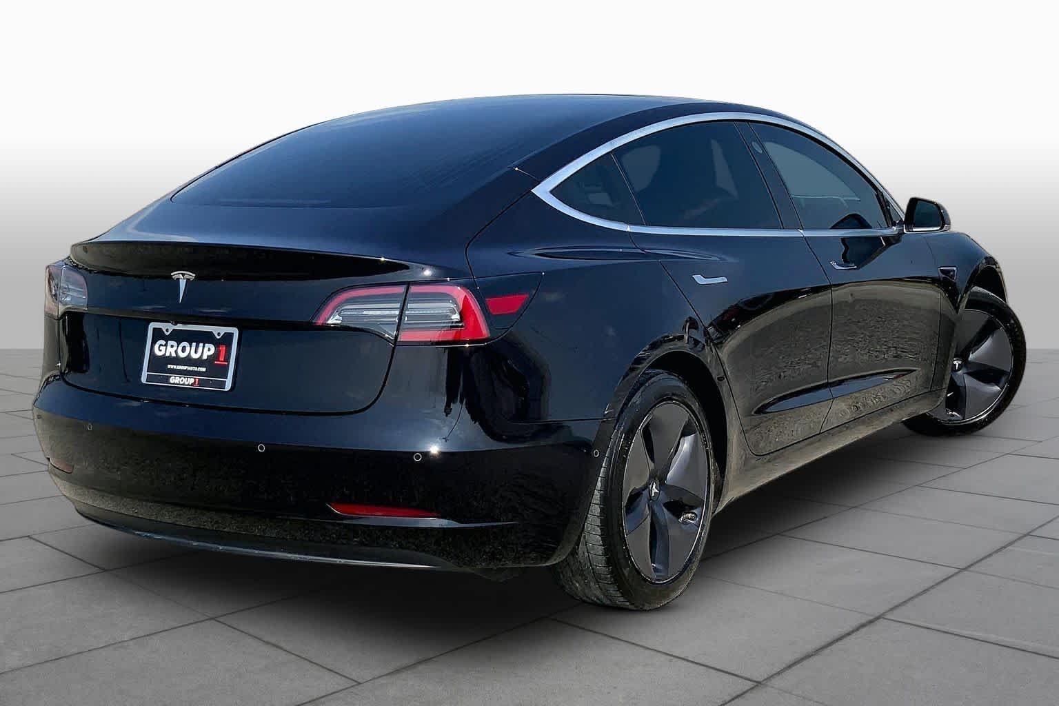 Used 2018 Solid Black Tesla Long Range Battery image 12