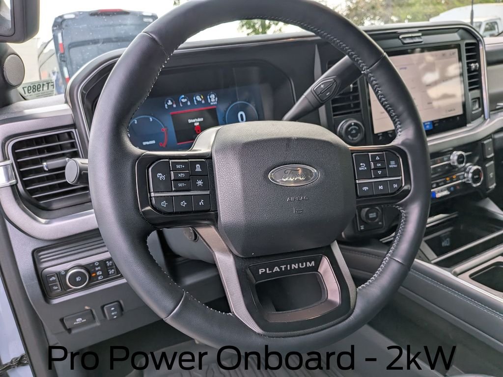 New 2026 Glacier Gray Metallic Tri-Coat Ford F-250® Platinum® image 16