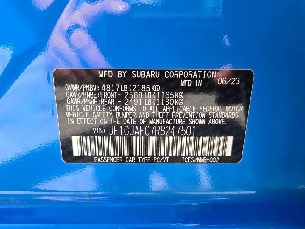 Used 2024 Blue Subaru Sport image 31