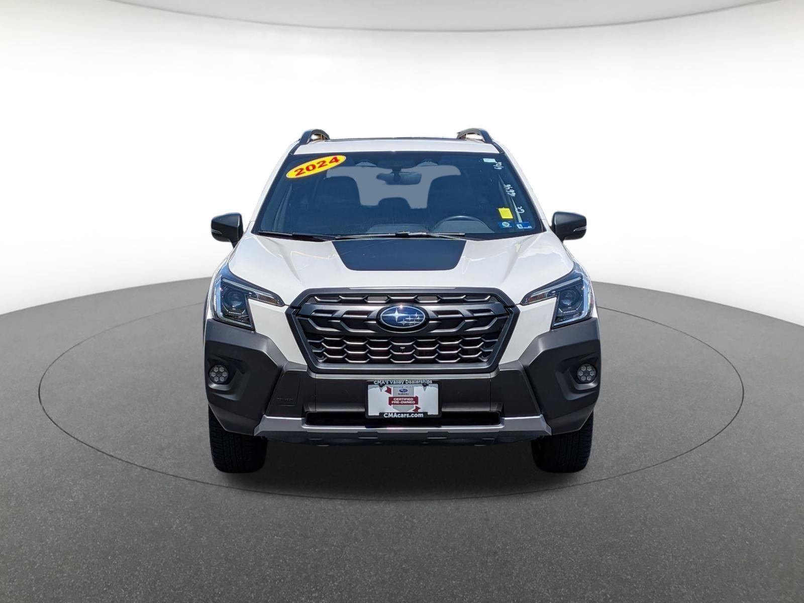 Certified Used 2024 Crystal White Pearl Subaru Wilderness image 2
