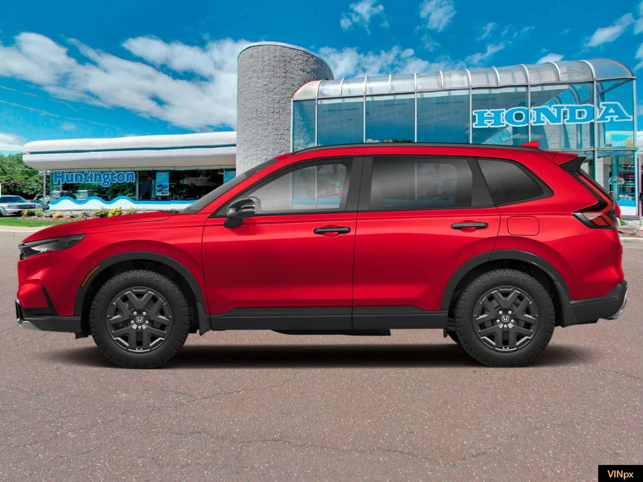 New 2026 Ash Green Metallic Honda AWD TrailSport image 3