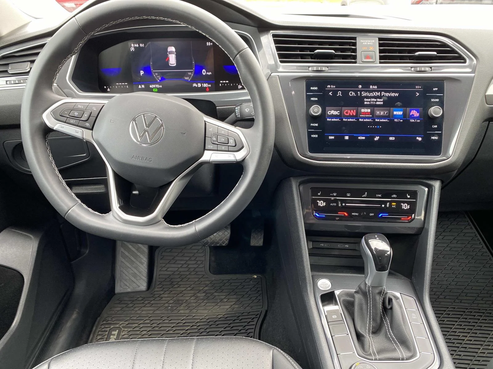Certified Used 2023 Opal White Pearl Volkswagen 2.0T SE 4MOTION image 11