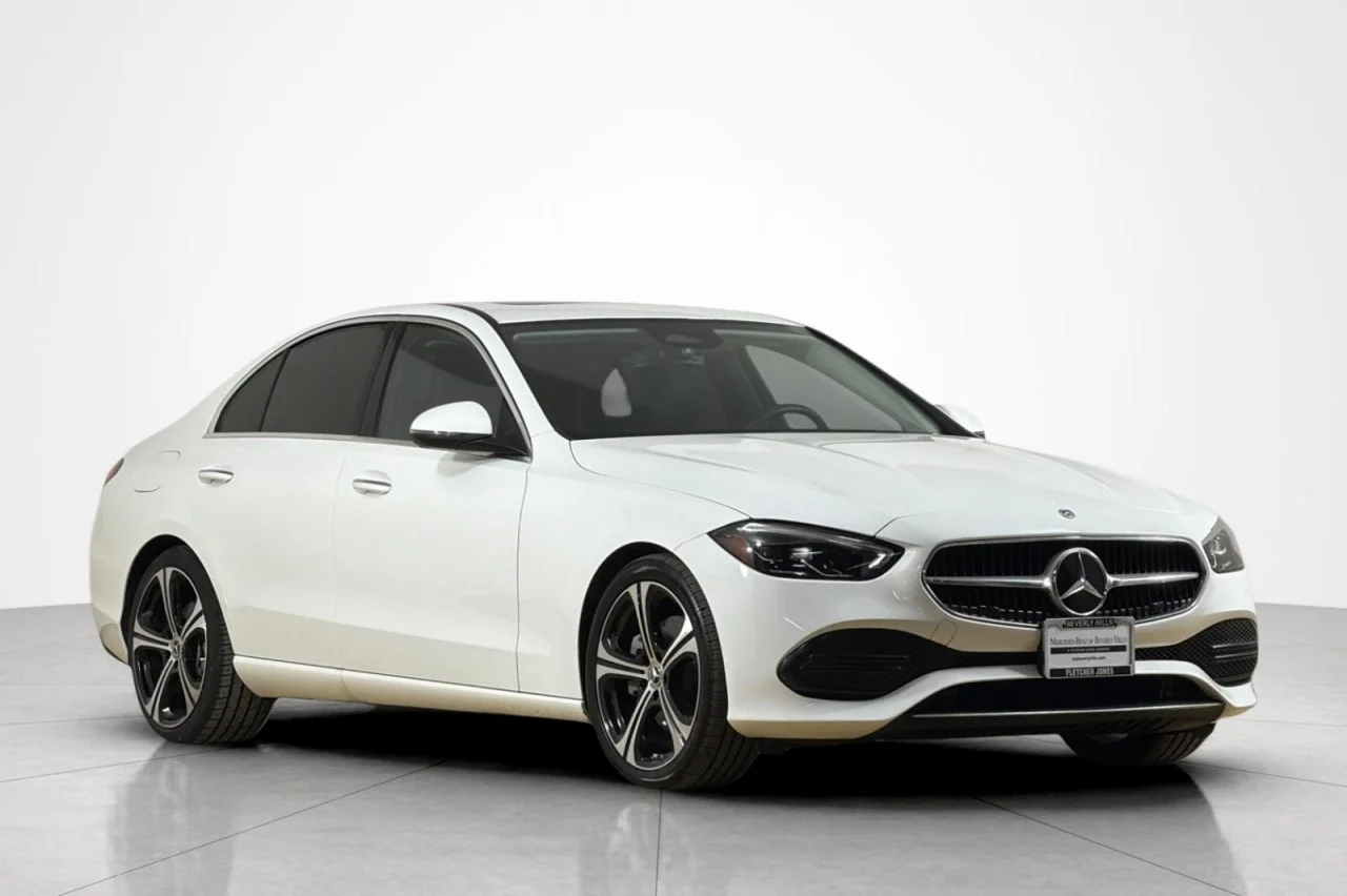 Used 2022 Polar White Mercedes-Benz C 300 image 7