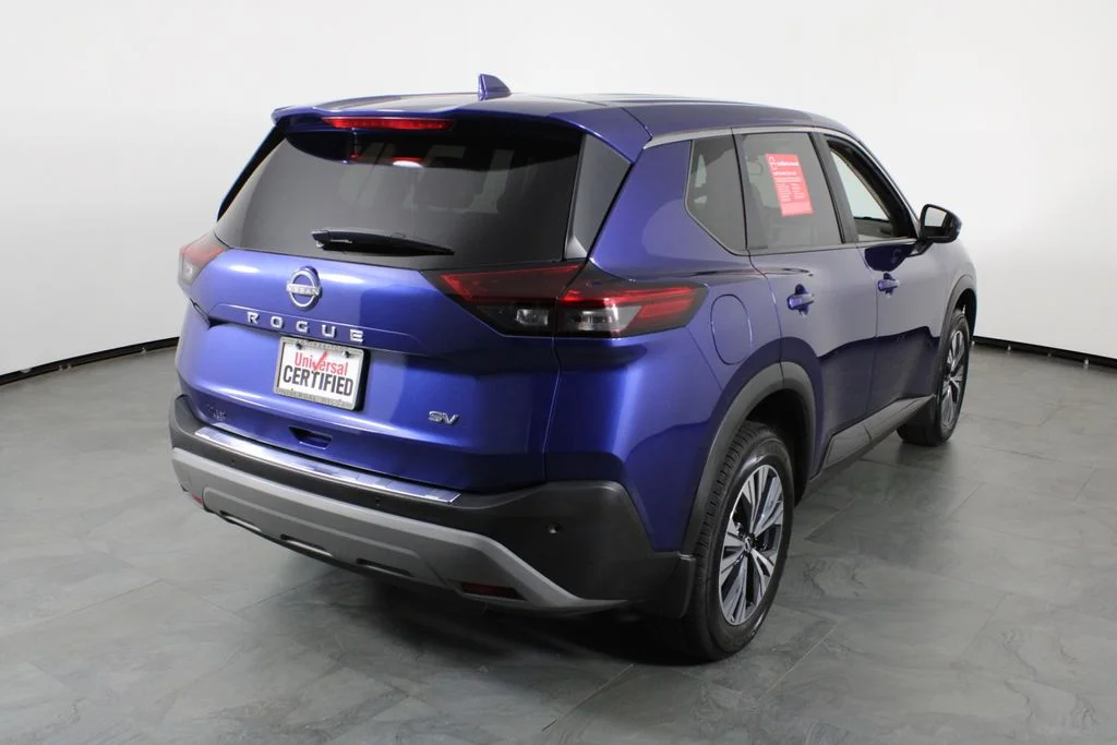 Certified Used 2023 Blue Nissan SV image 16