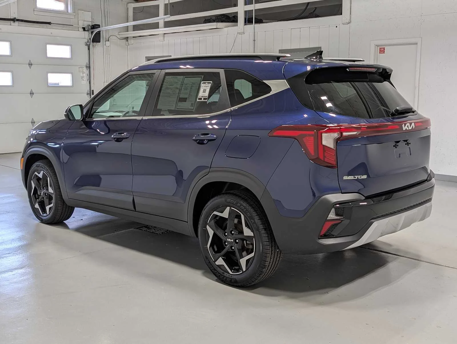 Used 2024 Dark Ocean Blue Kia EX image 10
