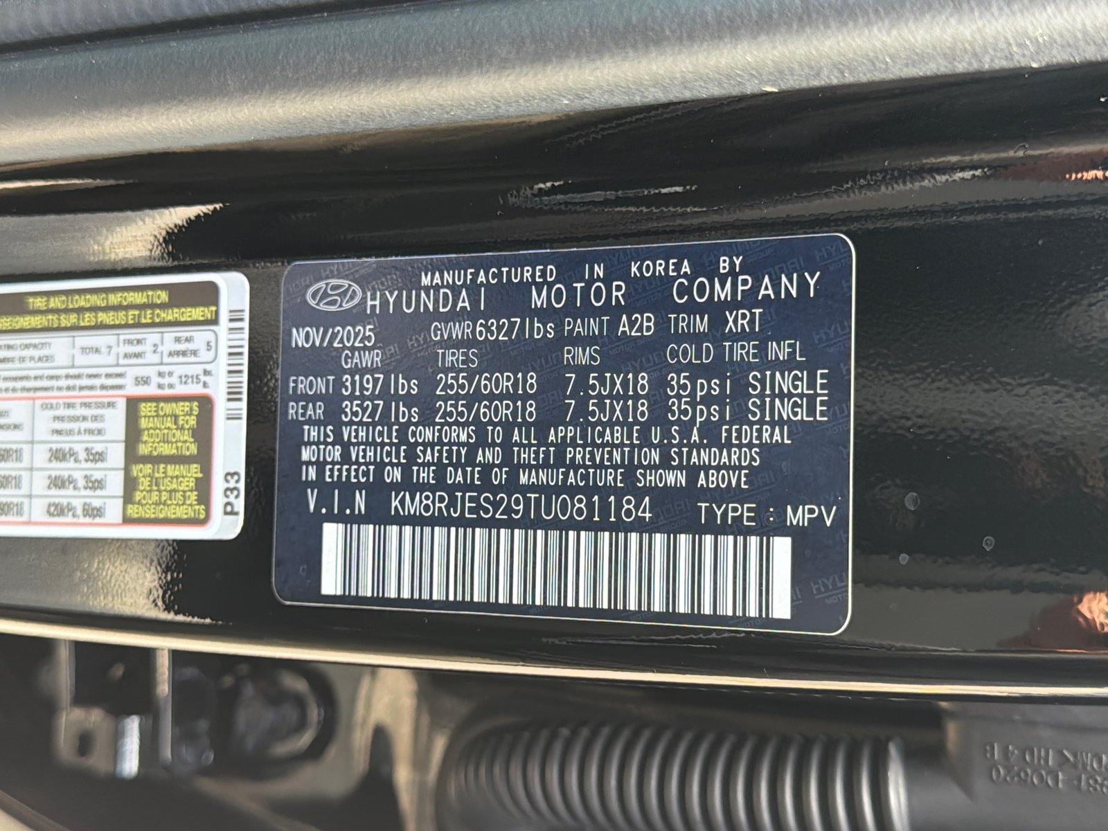 Certified Used 2026 Abyss Black Pearl Hyundai XRT Pro image 36