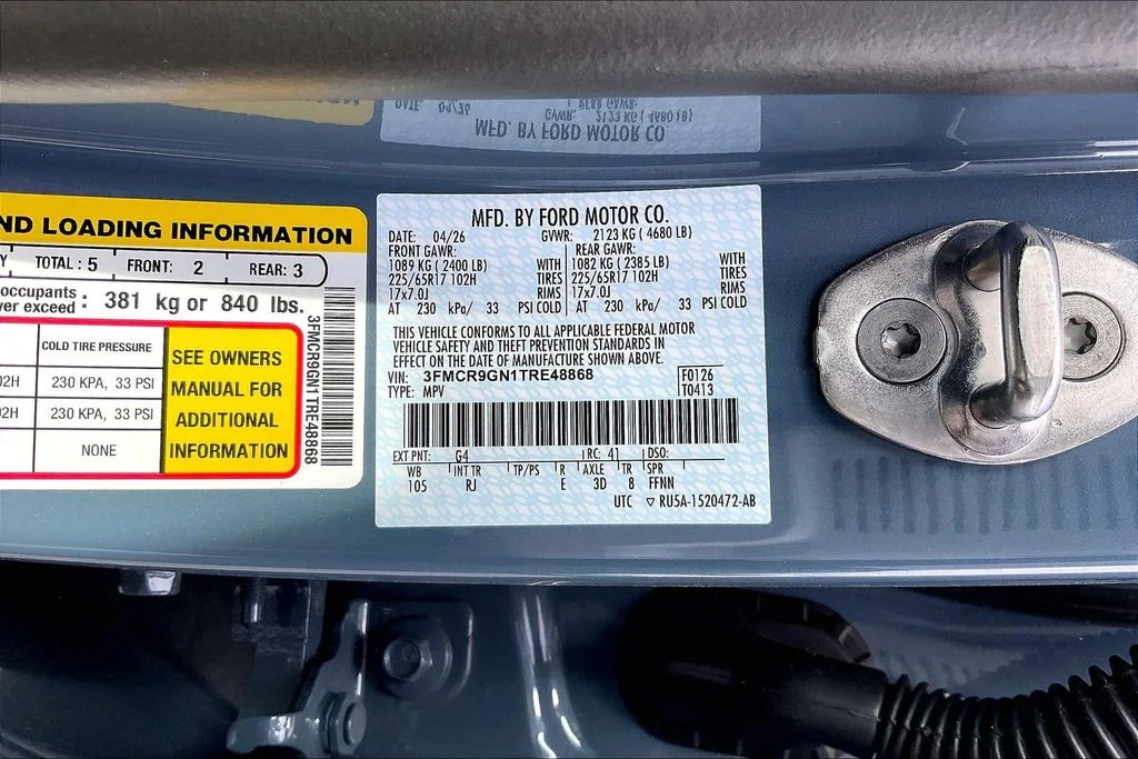 New 2026 Azure Gray Metallic Tri-Coat Ford Heritage image 36
