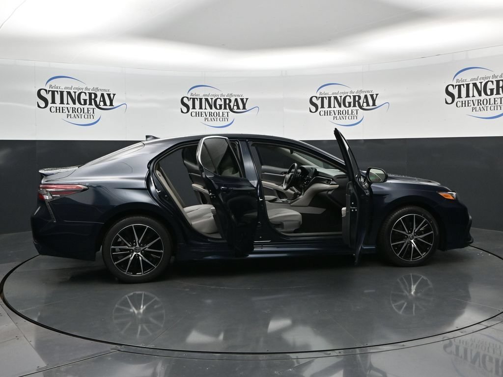 Used 2021 Blue Toyota SE image 36