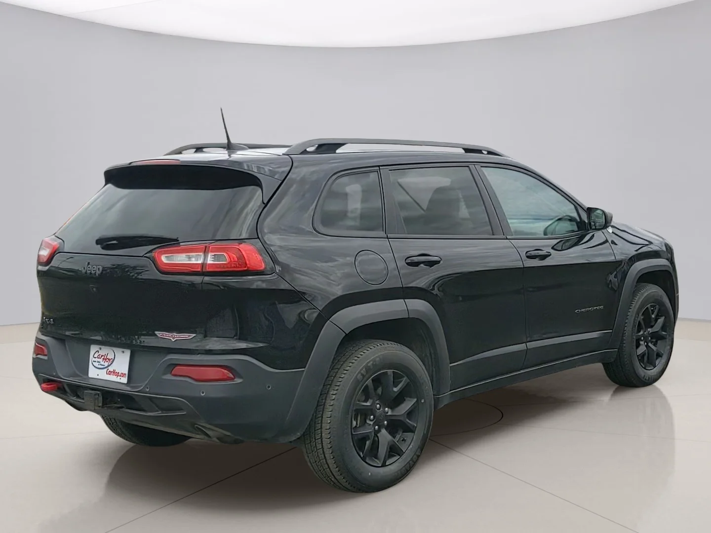 Used 2018 Black Jeep TRAILHAWK image 5