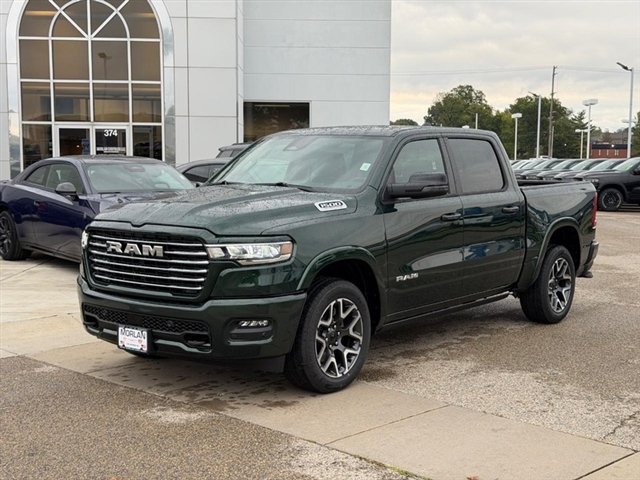 New 2027 Serrano-Green Metallic Exterior Paint RAM Laramie image 1