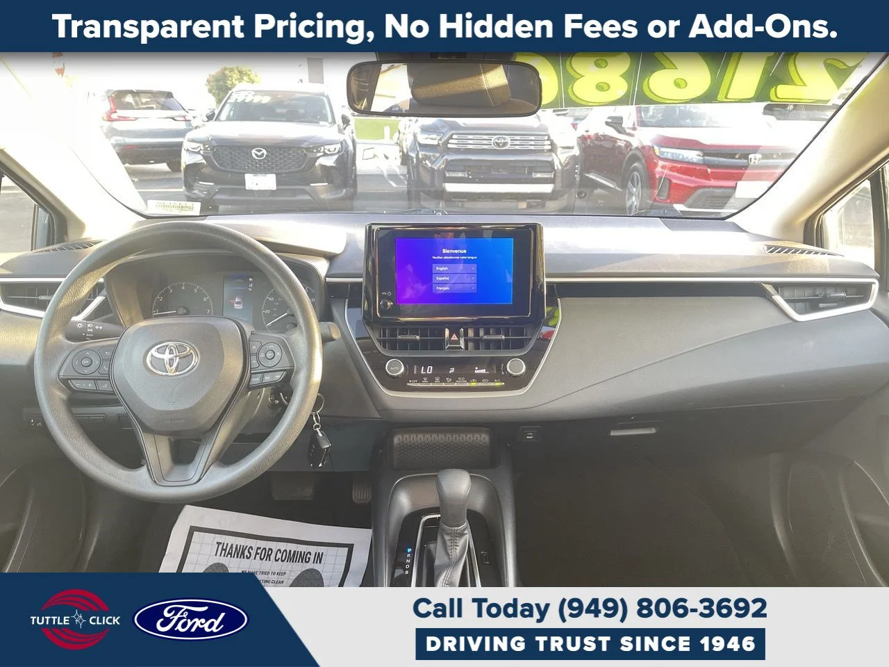 Used 2023 CELESTITE Toyota LE image 2
