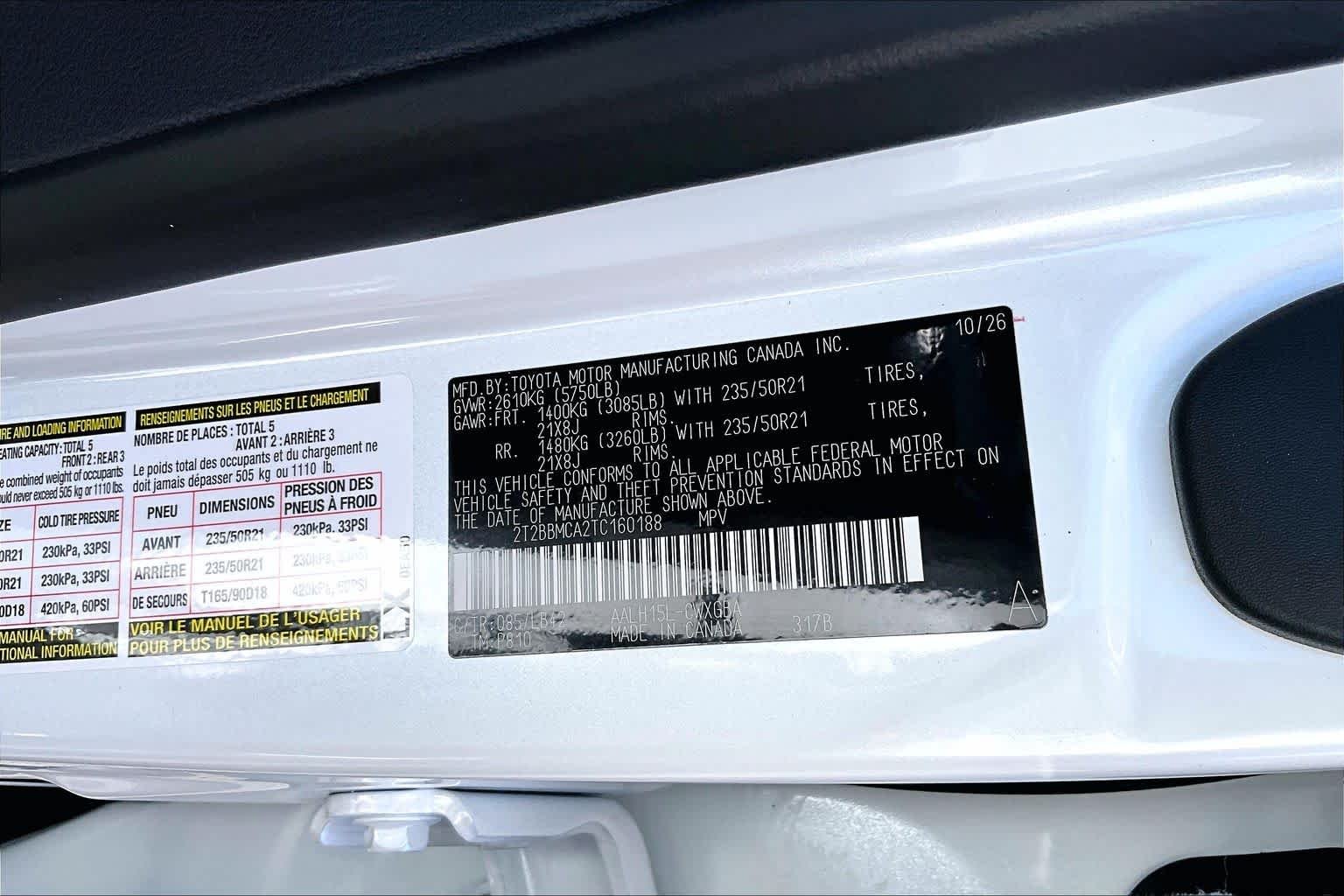 New 2026 Eminent White Pearl Lexus PREMIUM PLUS image 22