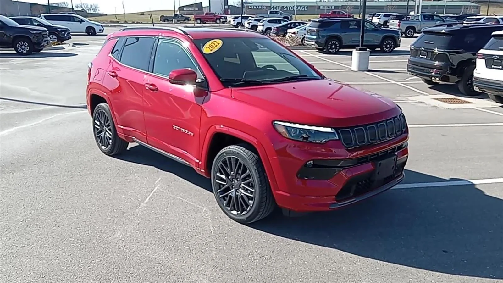 Used 2022 Jeep Compass (RED) Edition with VIN 3C4NJDCB3NT199000 for sale in Kansas City
