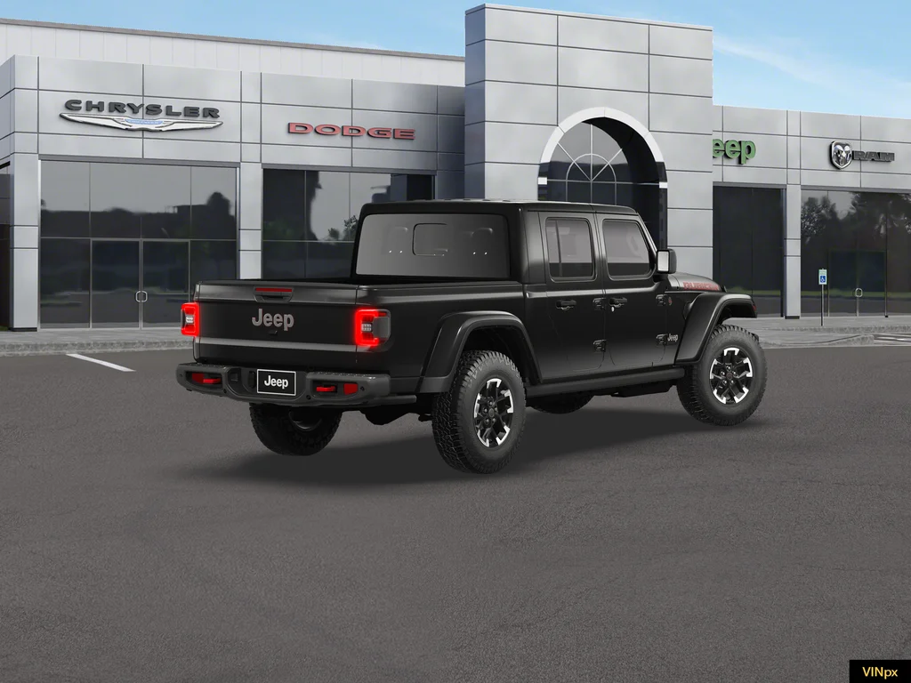 New 2026 Black Clear-Coat Exterior Paint Jeep Rubicon X image 6