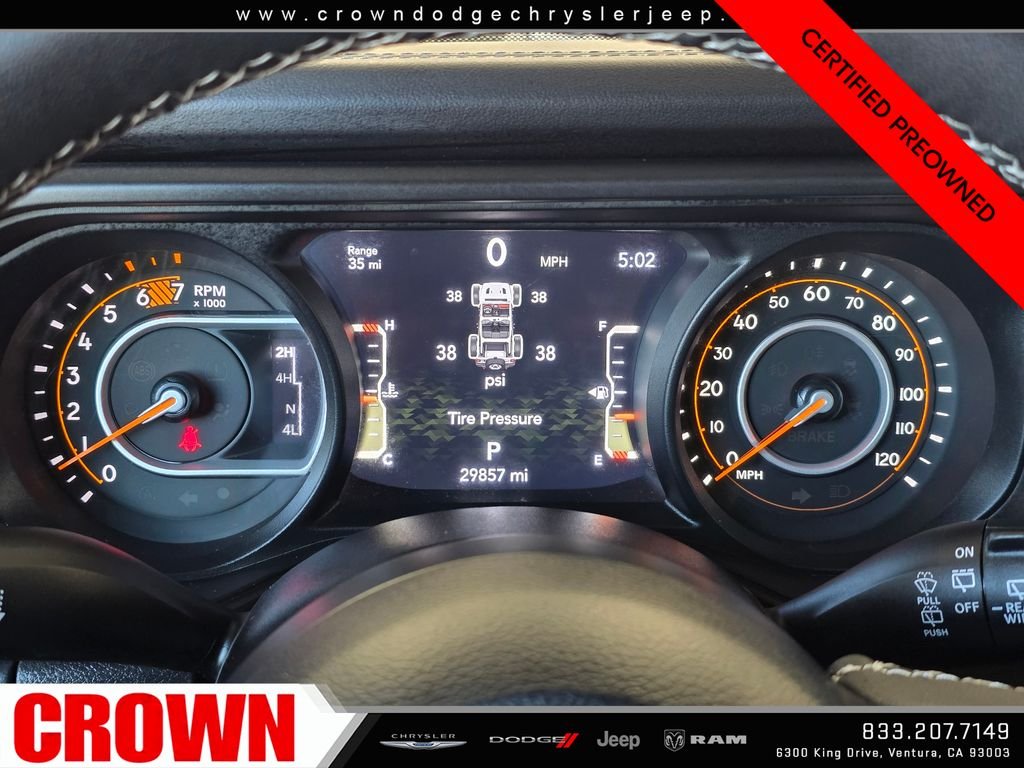 Certified Used 2025 Blue Jeep Rubicon image 31