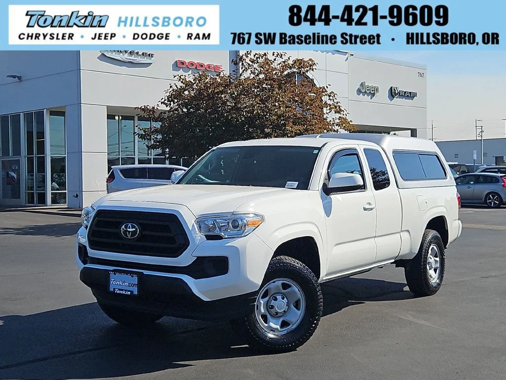 Used 2021 Super White Toyota SR image 1