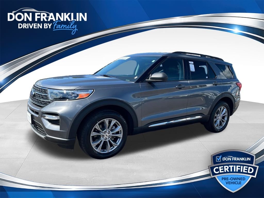 Used 2022 Gray Ford XLT image 1