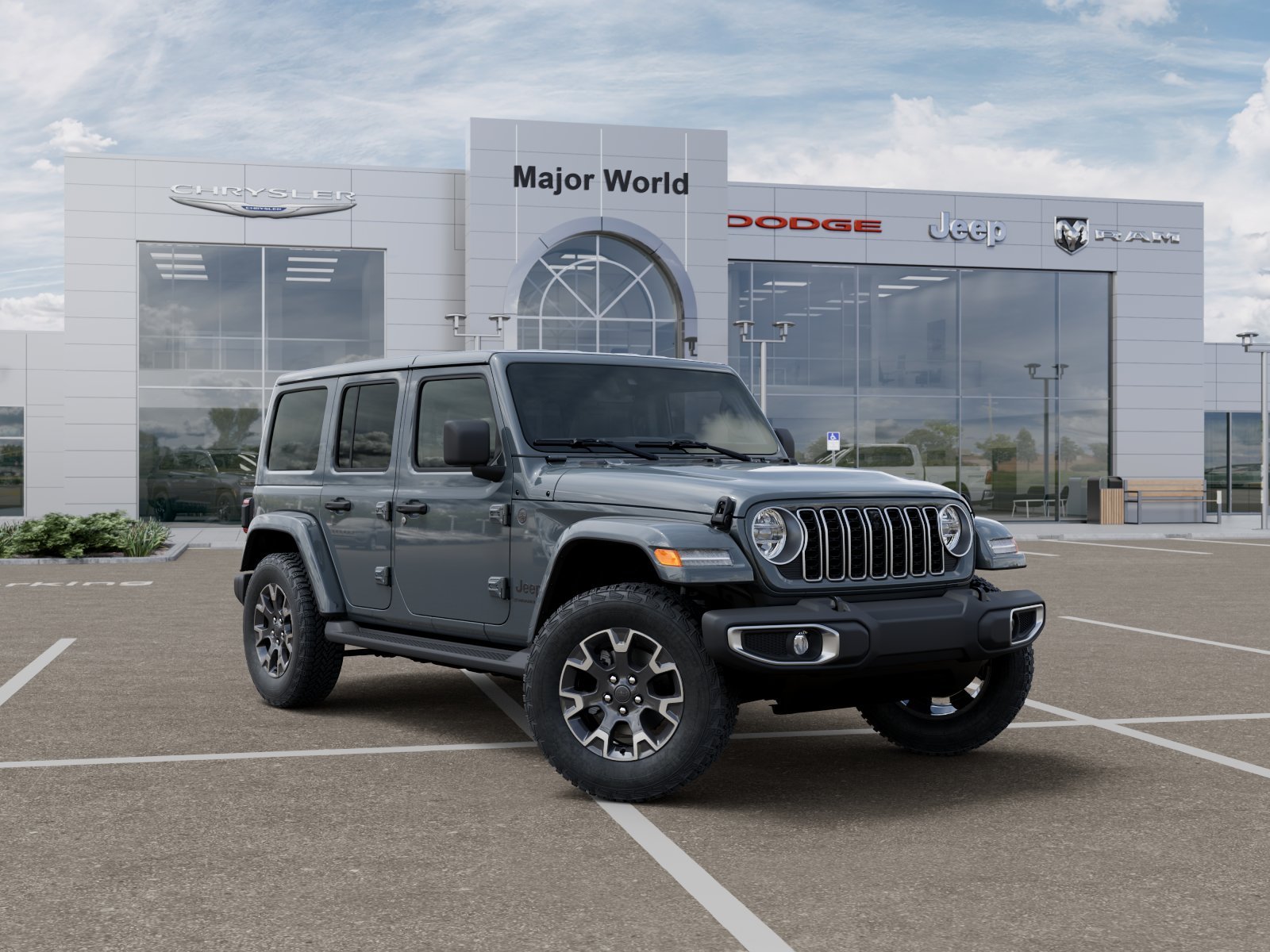 New 2026 Anvil Clear-Coat Exterior Paint Jeep Sahara image 5
