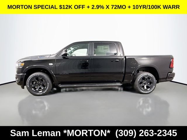New 2026 Diamond Black Crystal Pearl-Coat Exterior Paint Ram Big Horn/Lone Star image 4