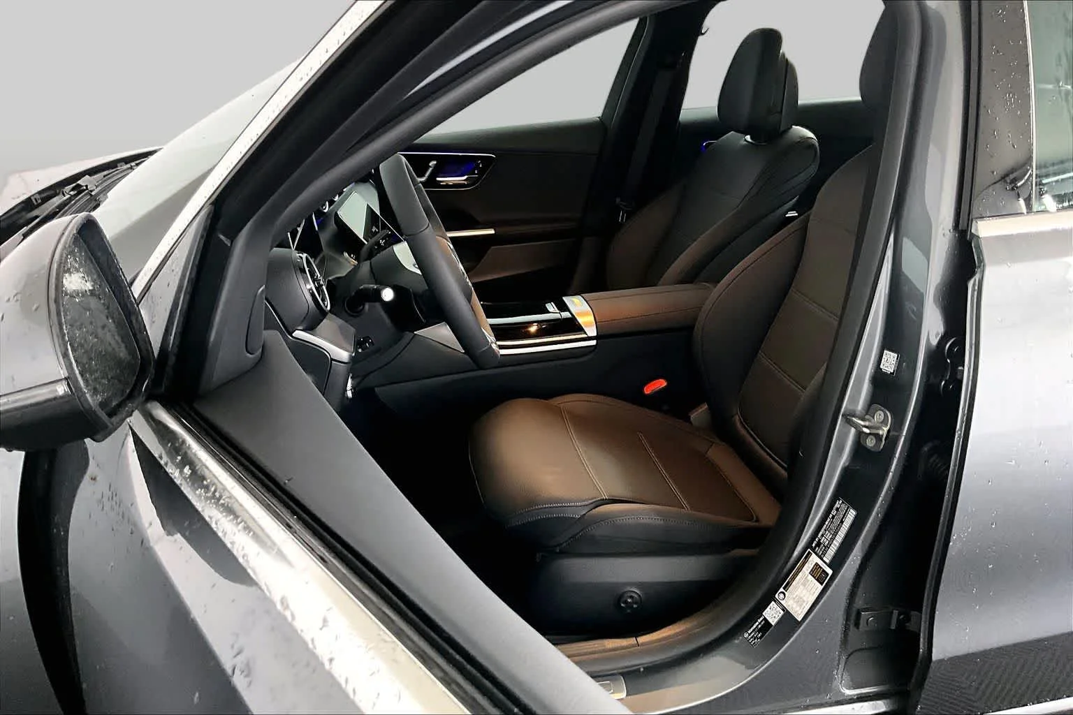 New 2026 Selenite Grey Metallic Mercedes-Benz C 300 image 14