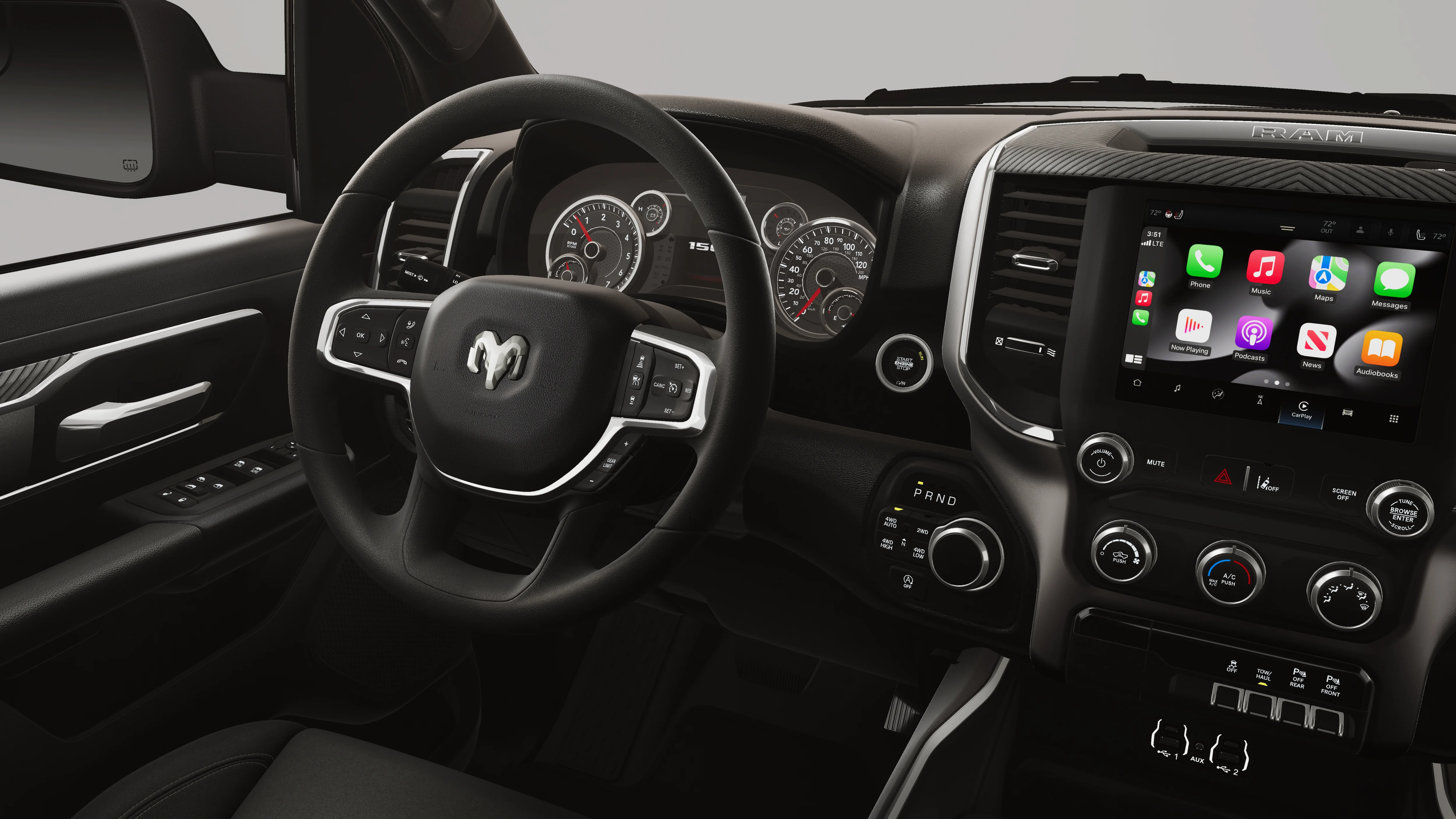 New 2026 Forged Blue Metallic Exterior Paint RAM BIG HORN image 21