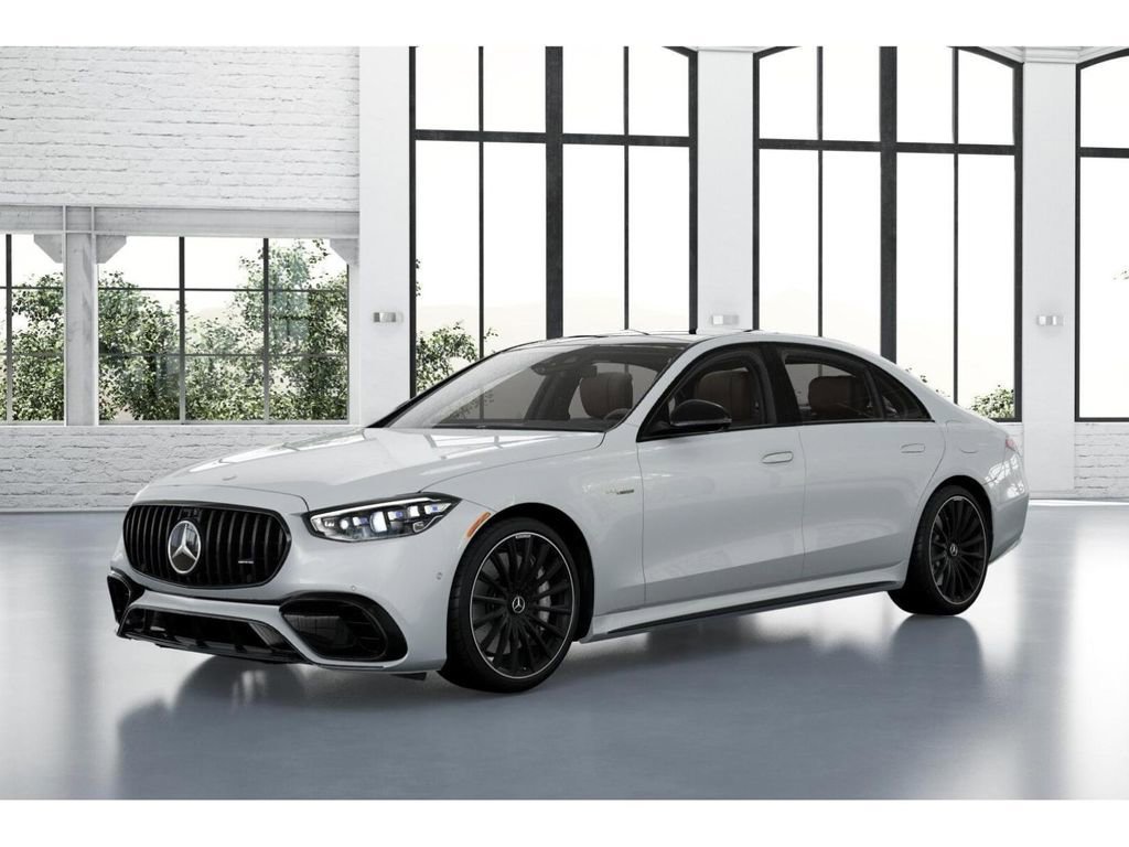New 2026 MANUFAKTUR Moonlight White Metallic Mercedes-AMG S 63 E AMG® image 81