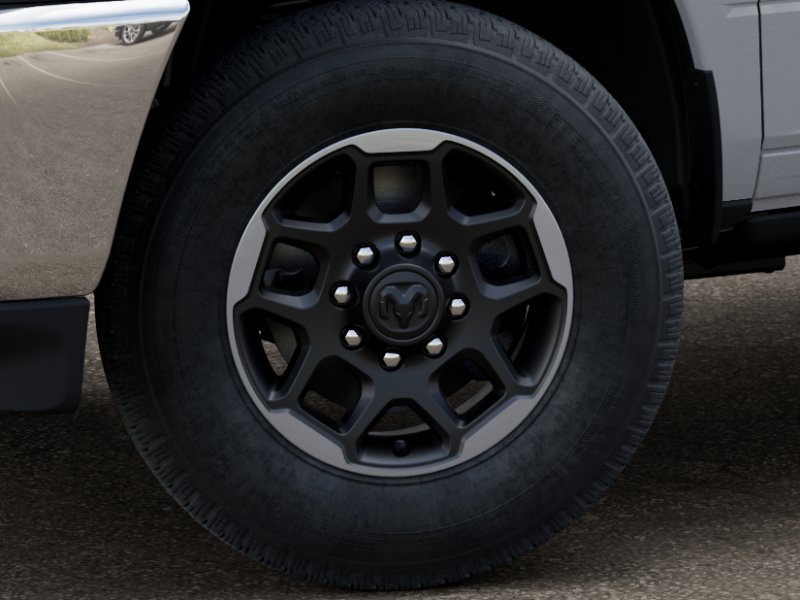 New 2025 Bright White Clear-Coat Exterior Paint RAM Laramie image 35