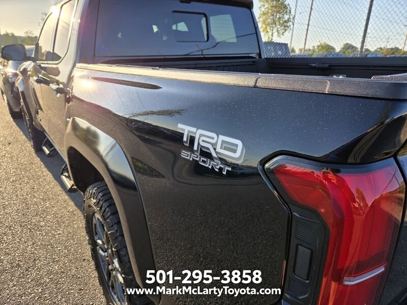 Used 2025 Black TOYOTA TRD SPORT image 8