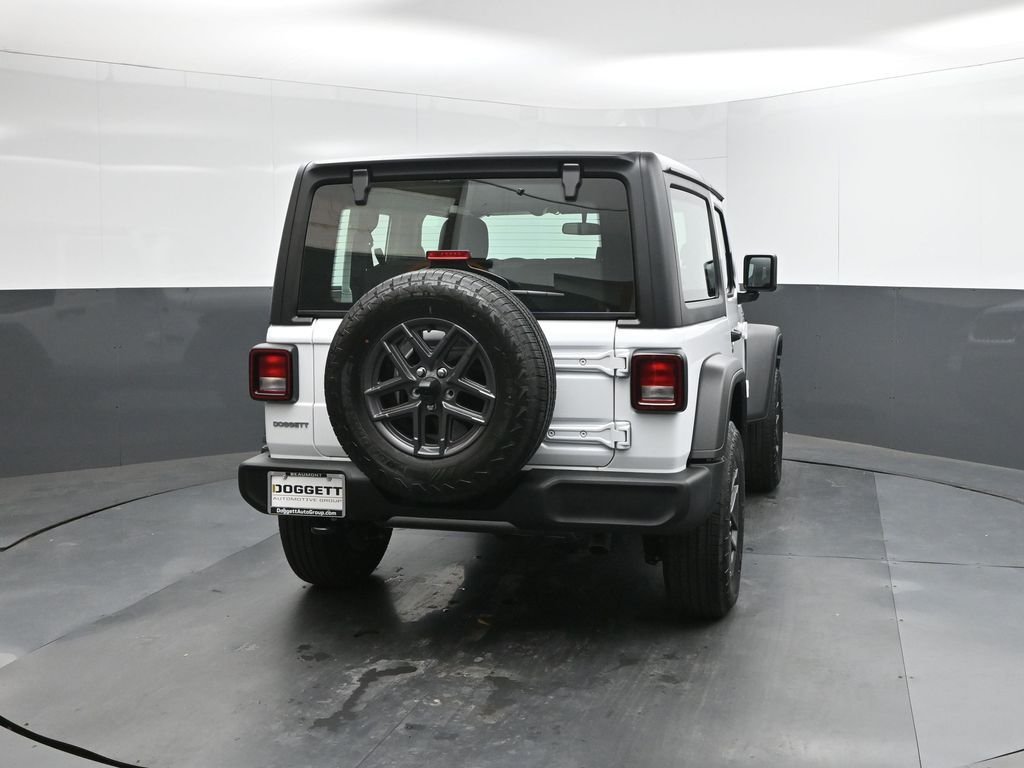 New 2026 Bright White Clear-Coat Exterior Paint Jeep Sport image 5