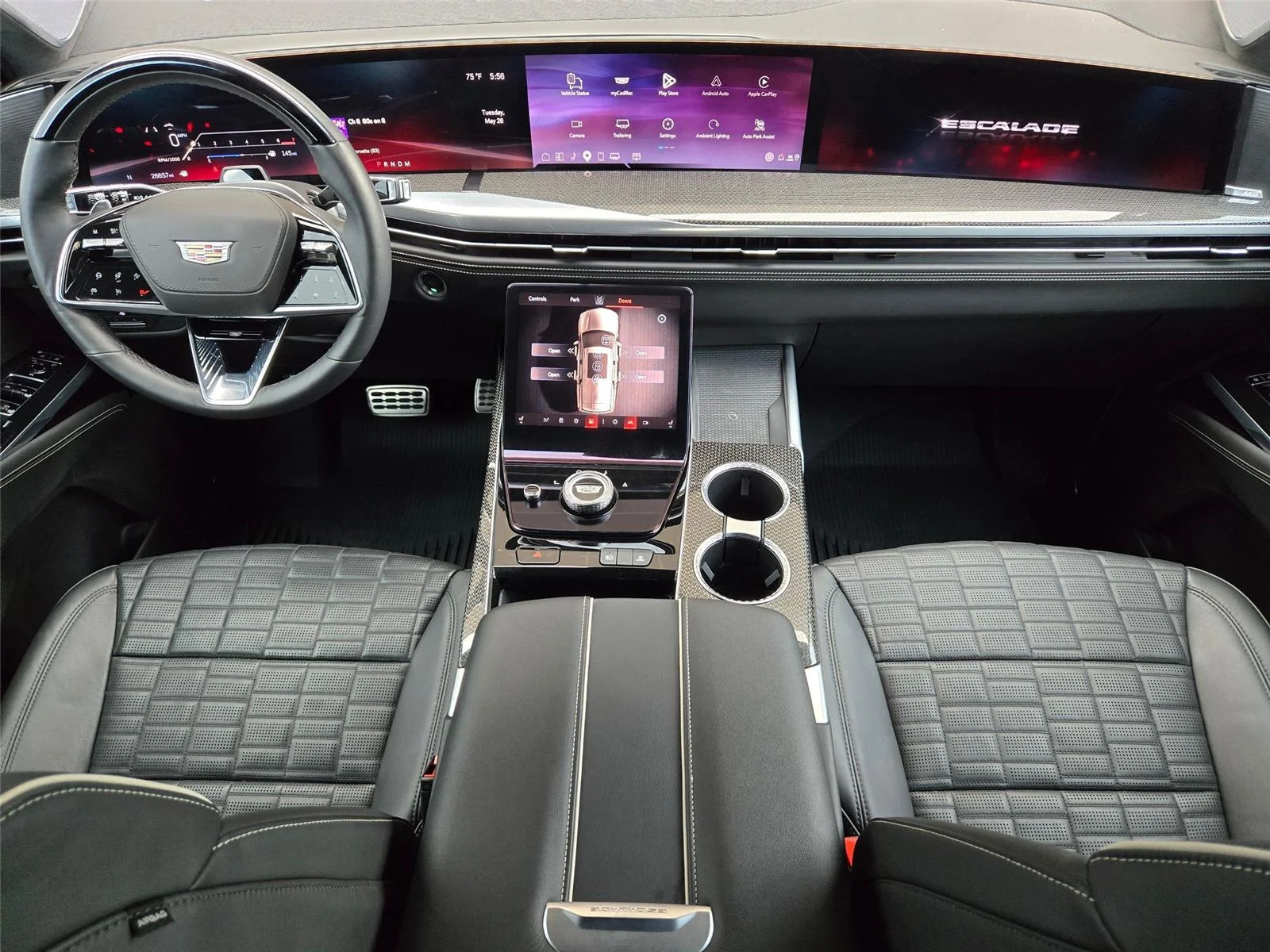 Used 2025 Black Raven Cadillac AWD V-Series image 14