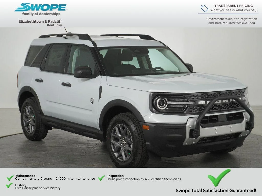 New 2026 SPACE WHITE METALLIC Ford Big Bend image 1