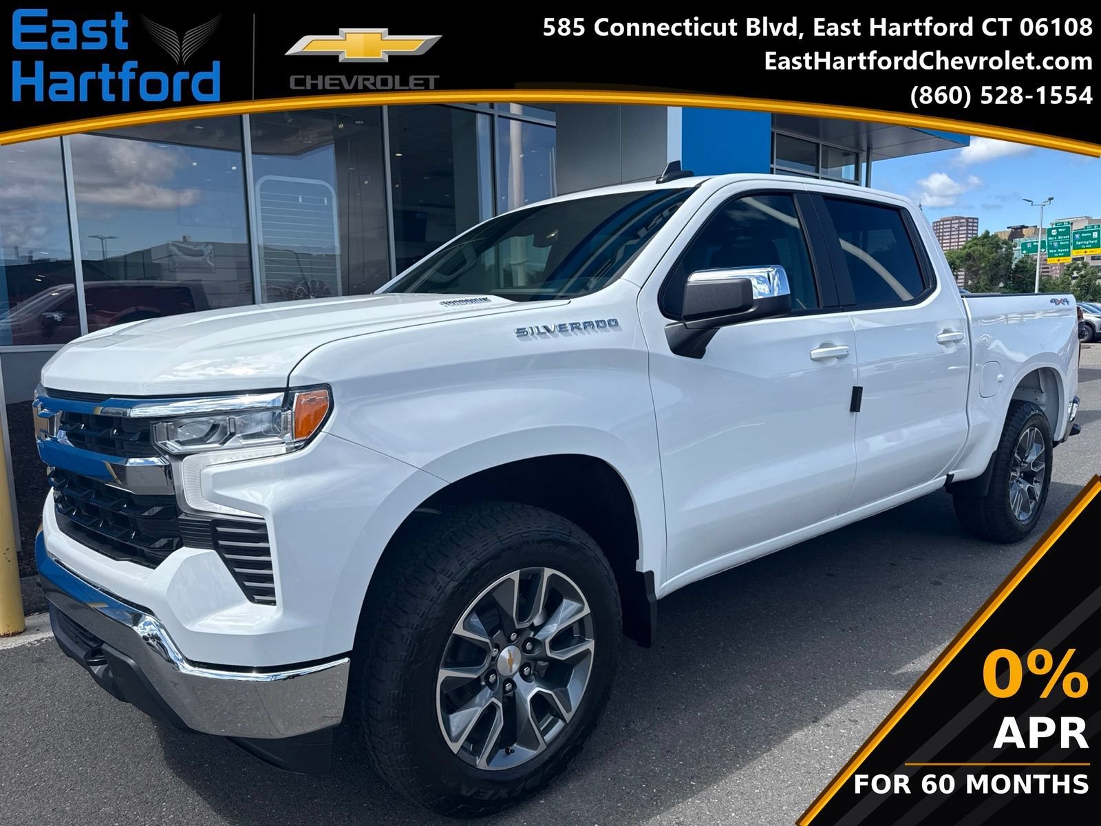 New 2026 Summit White Chevrolet LT (2FL) with Convenience Package - Trailering Package - 20in Grazen Wheels image 1