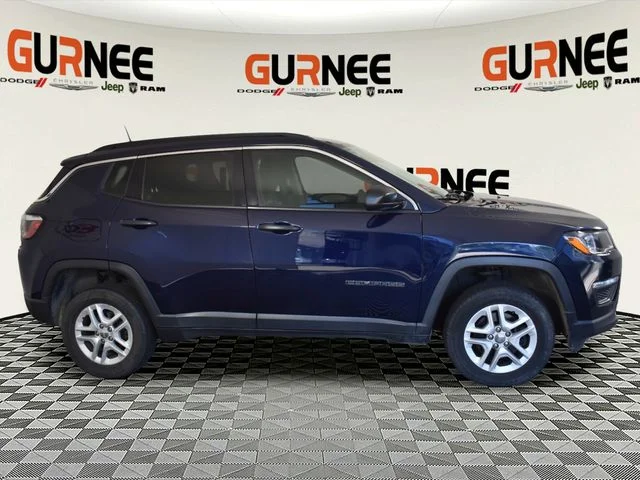 Used 2019 Jeep Compass Sport with VIN 3C4NJDAB5KT595718 for sale in Gurnee, IL