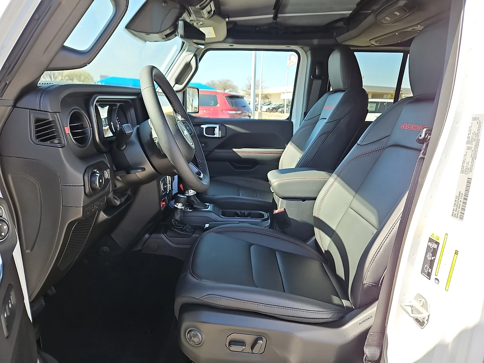 New 2026 Bright White Jeep 4-DOOR RUBICON image 10