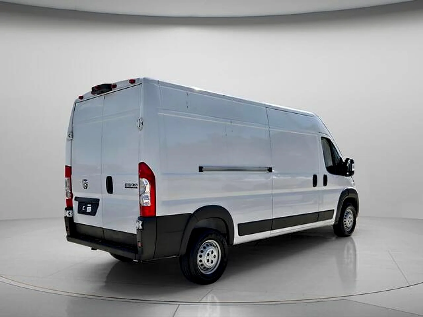 Used 2024 Bright White Clearcoat Ram Cargo Van Tradesman High Roof 159" WB w/Pass Seat image 6
