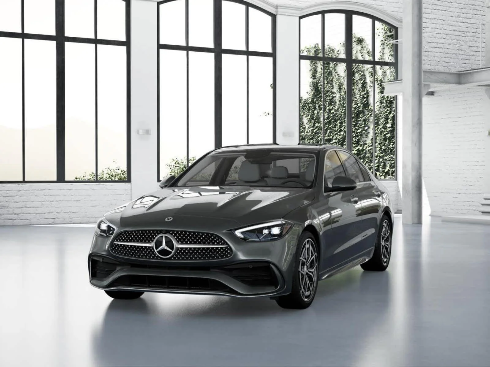 New 2026 Selenite Grey Metallic Mercedes-Benz C 300 image 40