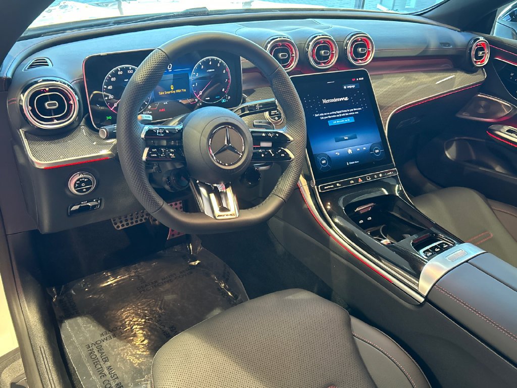 New 2027 MANUFAKTUR Moonlight White Metallic Mercedes-Benz AMG® CLE 53 4MATIC+ Cabriolet image 43