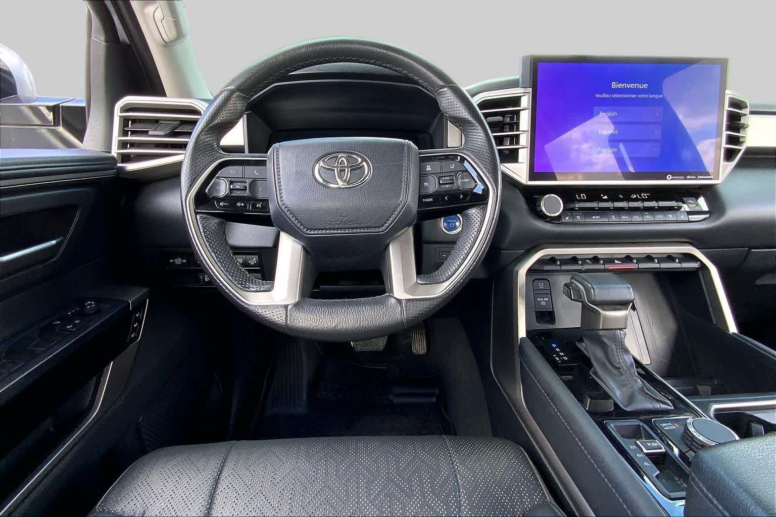 Used 2023 Celestial Silver Metallic Toyota Limited Hybrid image 6