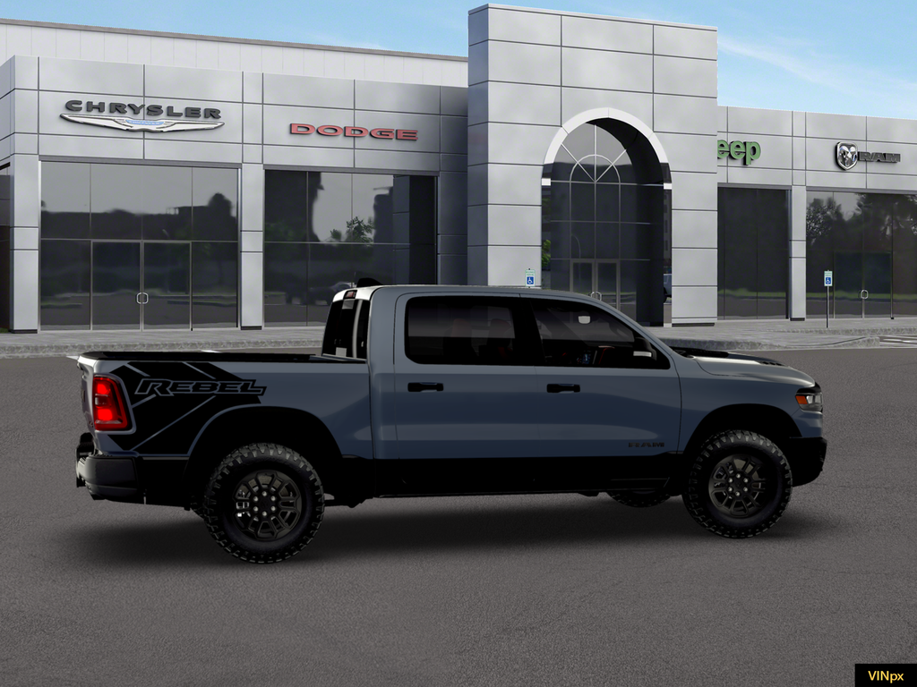 New 2026 Forged Blue Metallic Exterior Paint RAM Rebel image 14