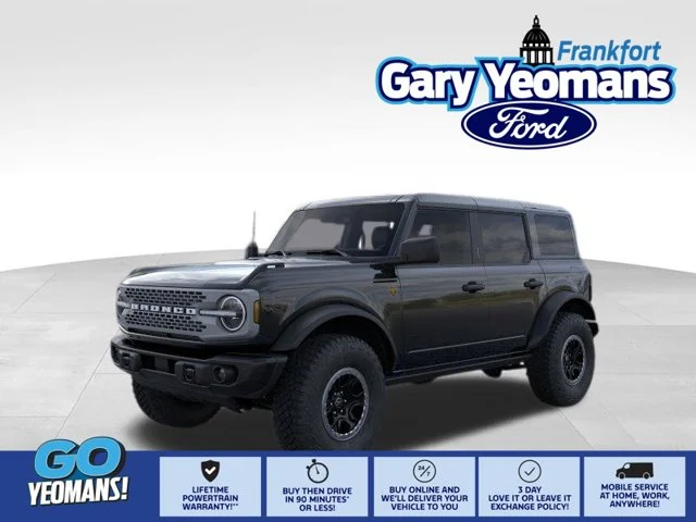 New 2026 Shadow Black Ford Badlands® image 1