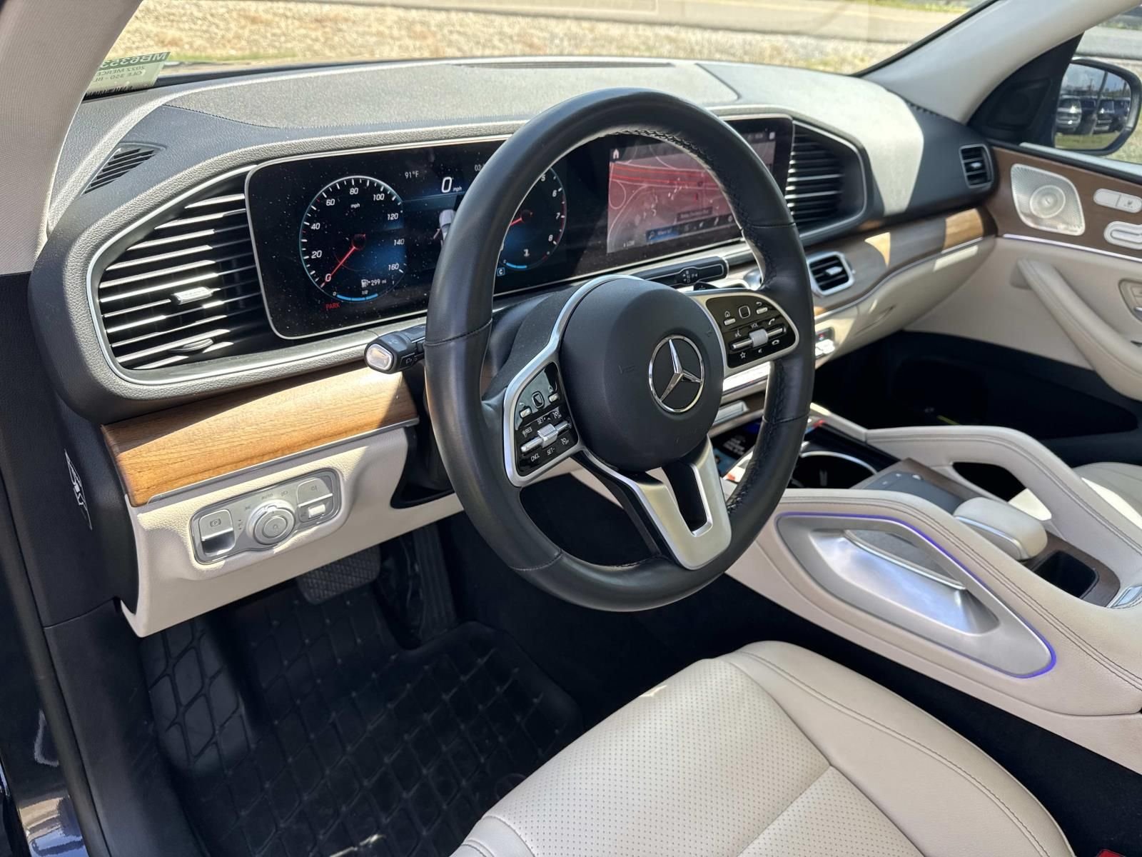 Certified Used 2022 Blue Mercedes-Benz GLE 350 image 18