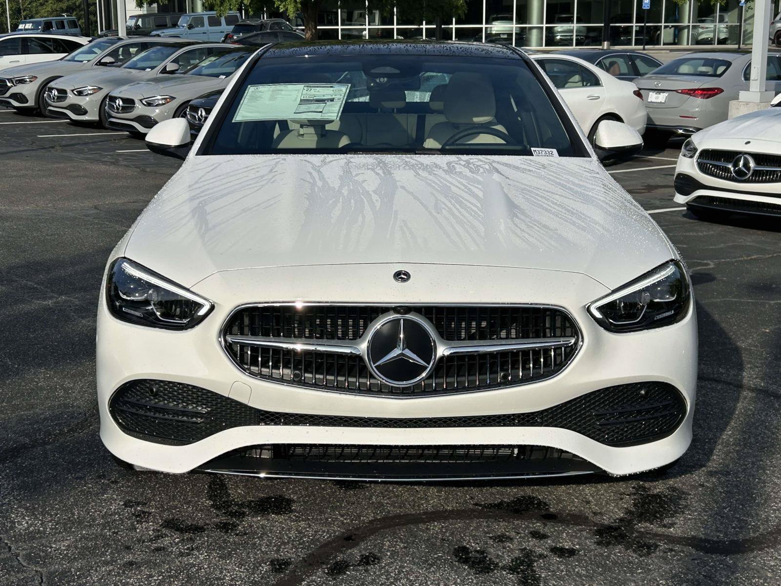 New 2026 Polar White Mercedes-Benz C 300 4MATIC® Sedan image 3