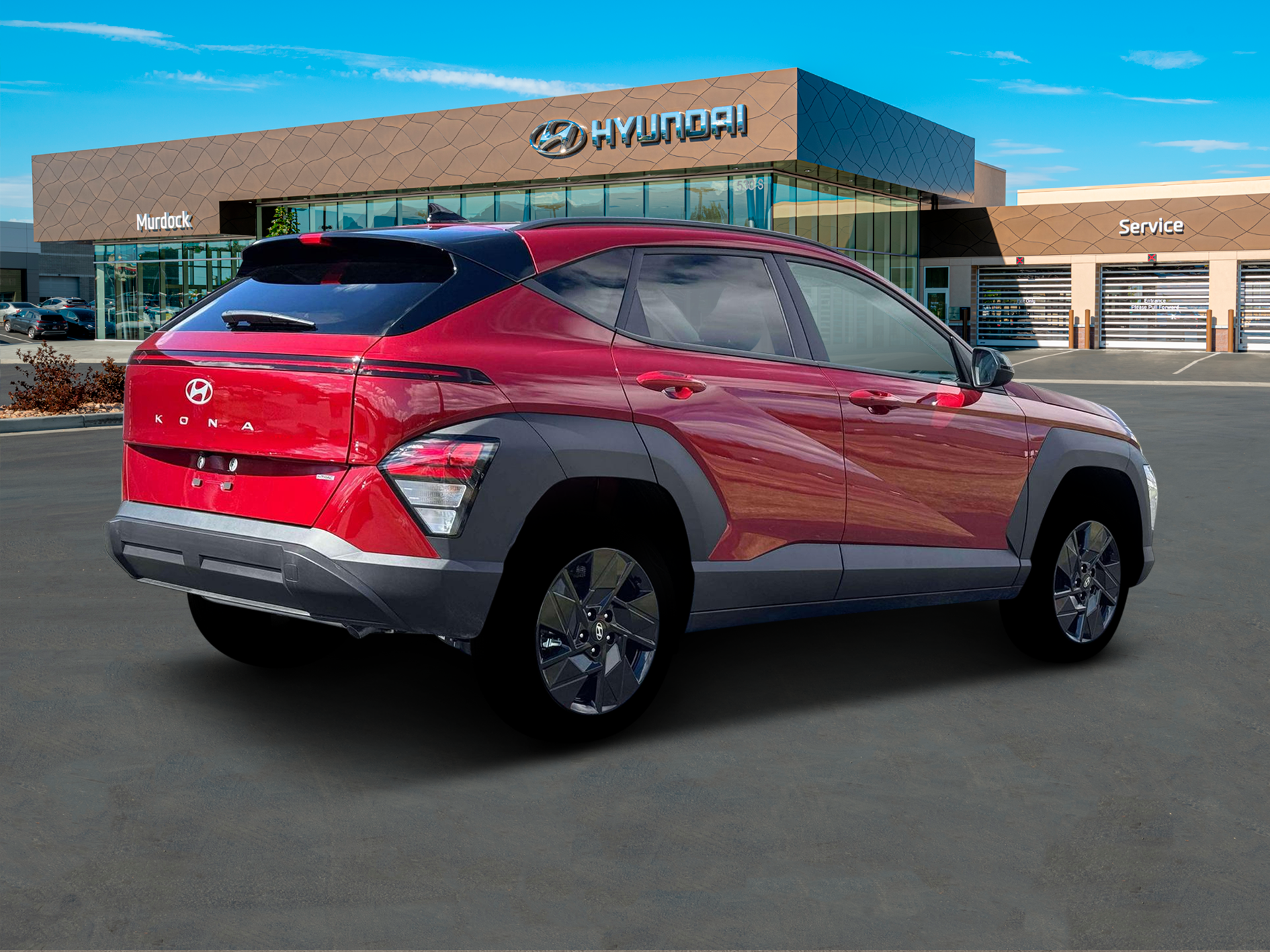 New 2026 Ultimate Red Metallic Hyundai SEL Sport AWD image 6