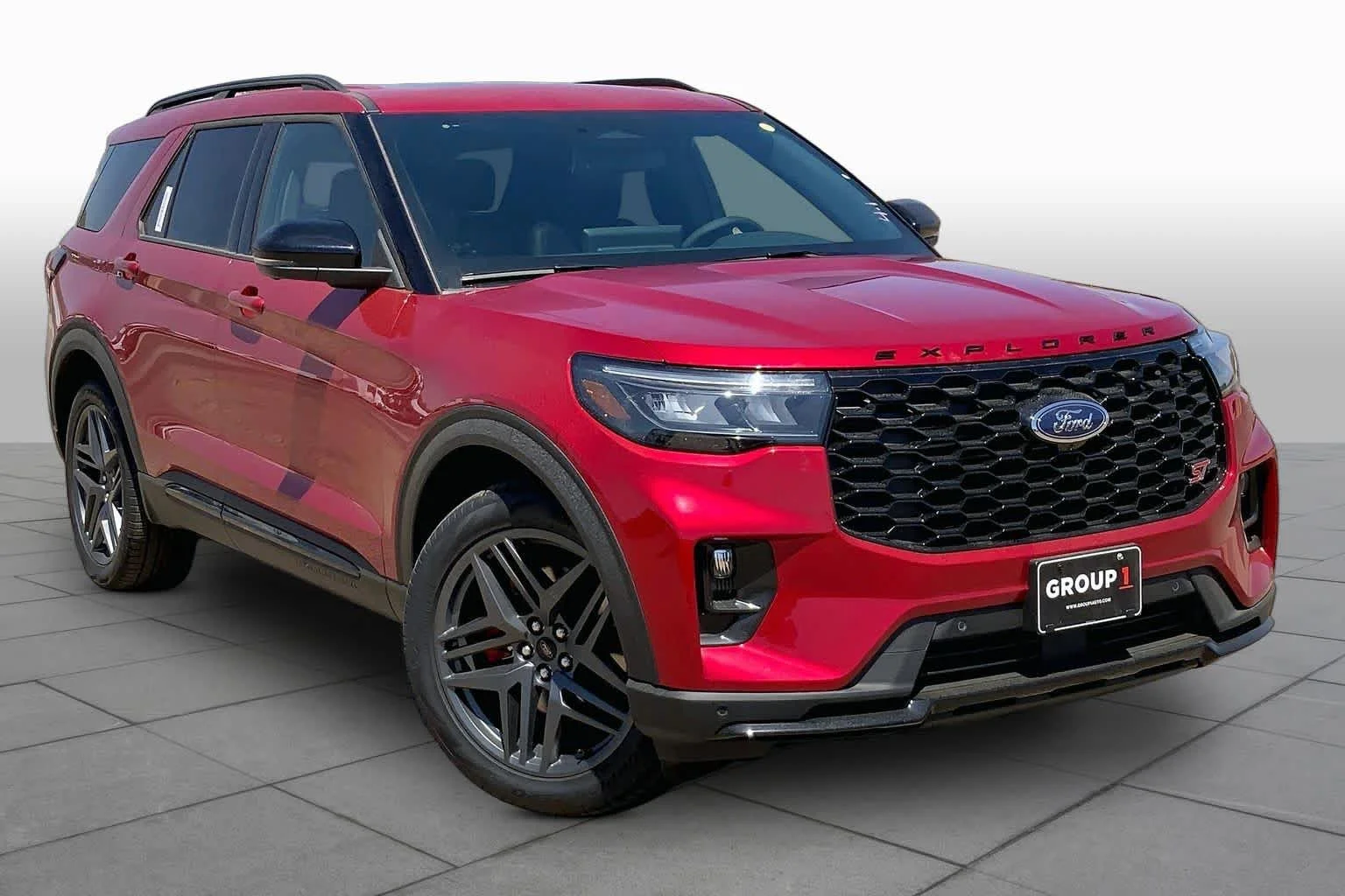 New 2026 Rapid Red Metallic Tinted Clearcoat Ford ST image 2